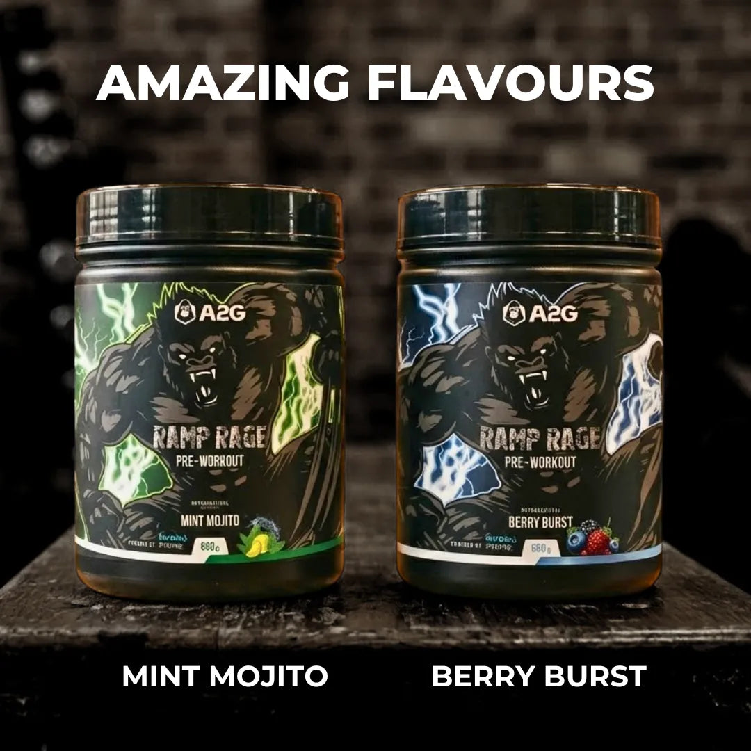 Ramp Rage Pre-Workout | 660 Gram | 60 servings - A2G Lifestyle