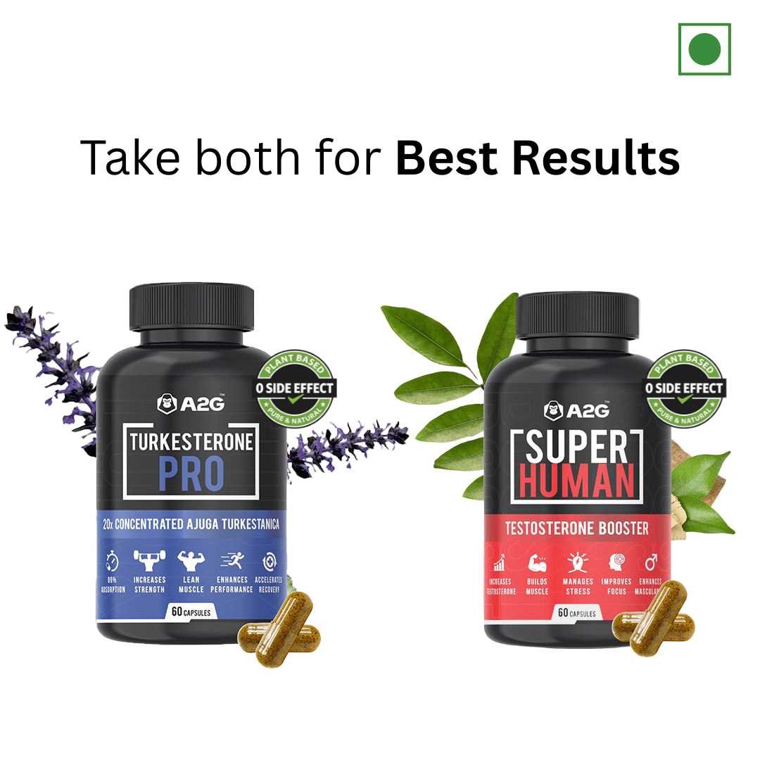 Superhuman X Turkesterone Pro Combo - A2G Lifestyle