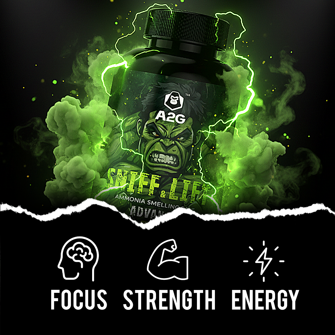 A2G Sniff & Lift ammonia smelling Salt-Hulk Edition (Advanced) - A2G Lifestyle