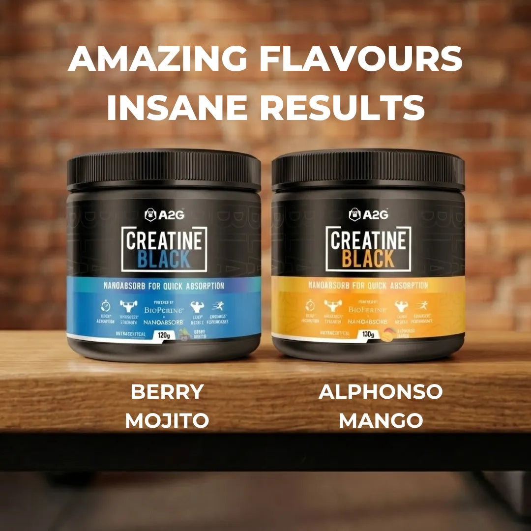 Creatine Black 100g | Alphonso Mango - A2G Lifestyle