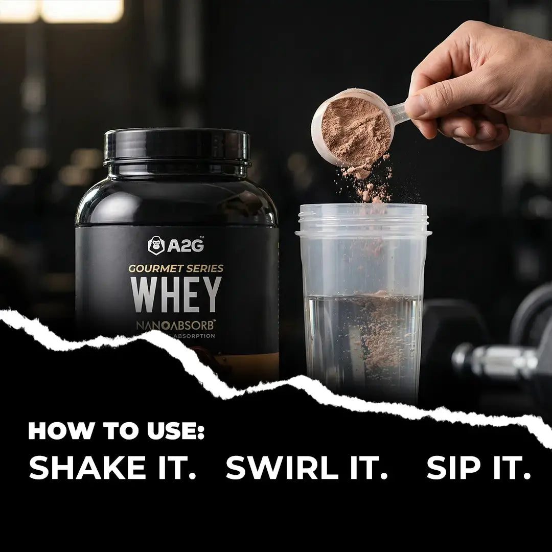 Gourmet Whey Protien | 1KG | 28 servings - A2G Lifestyle