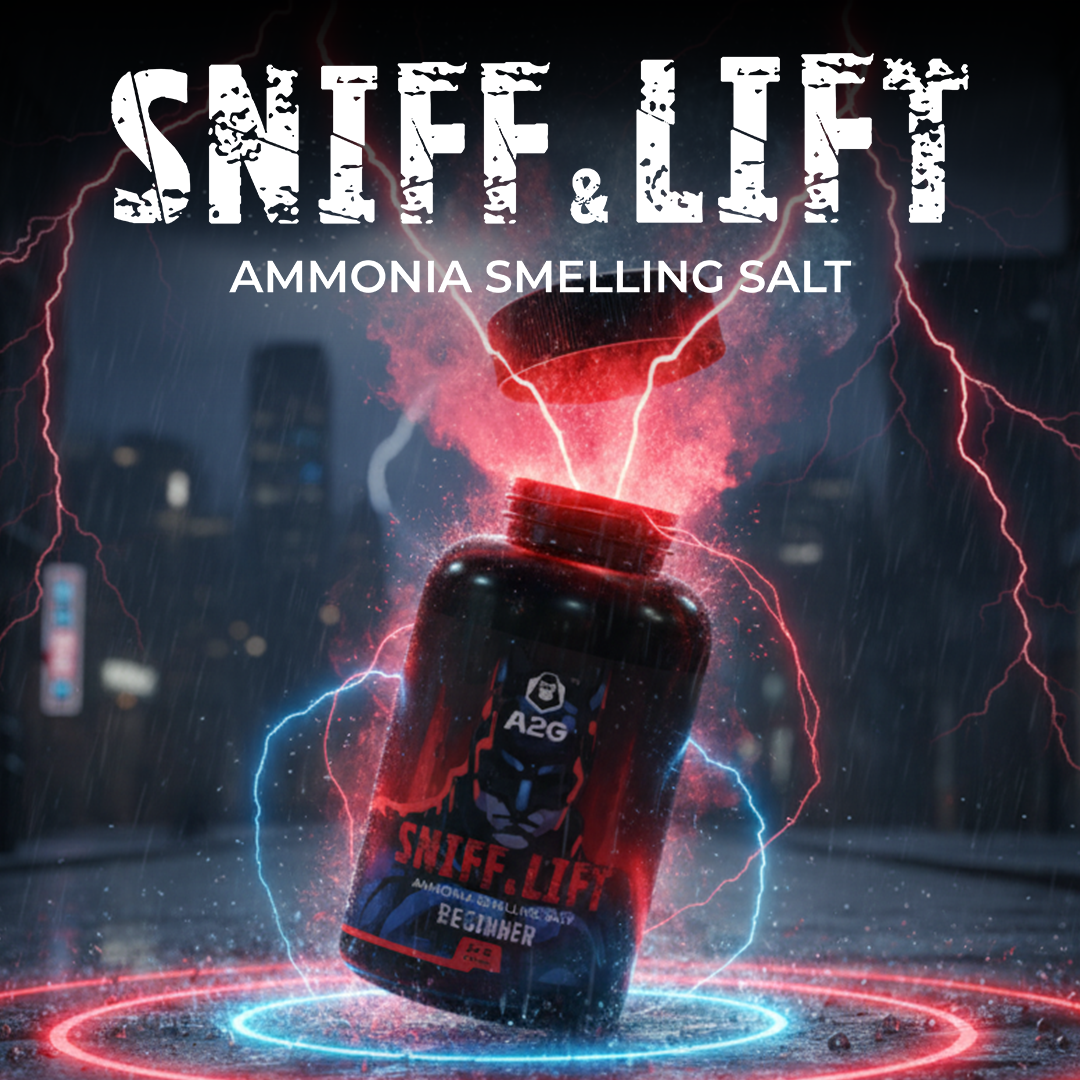 A2G Sniff & Lift Ammonia Smelling Salt - Batman Edition (beginners) - A2G Lifestyle