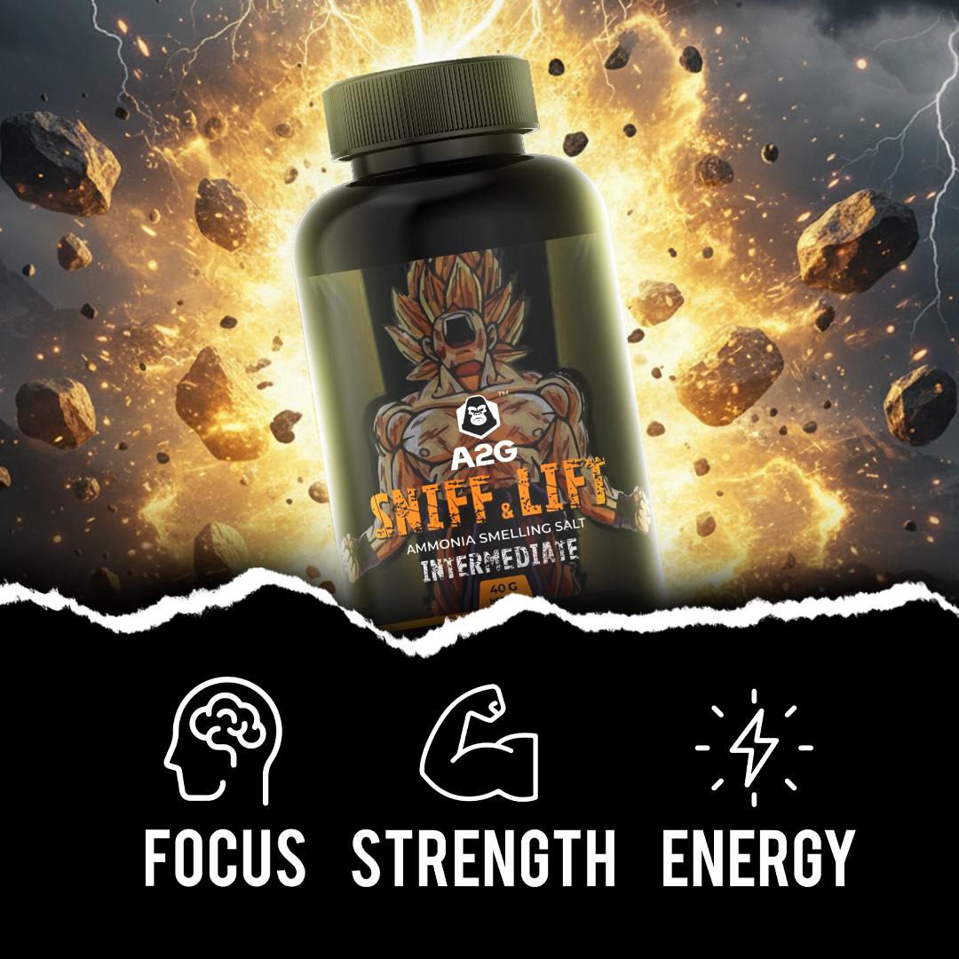A2G Sniff & Lift Ammonia Smelling Salt- Goku Edition (Intermediates) - A2G Lifestyle