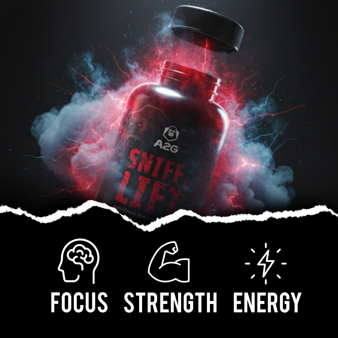 A2G Sniff & Lift ammonia smelling salt -Original (for Everyone) - A2G Lifestyle